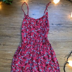 Romper with Crossed Back